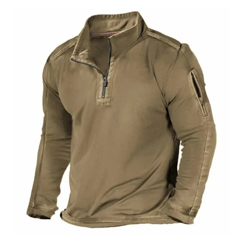 Kaspar | Outdoor-Herbstpullover mit Reißverschluss