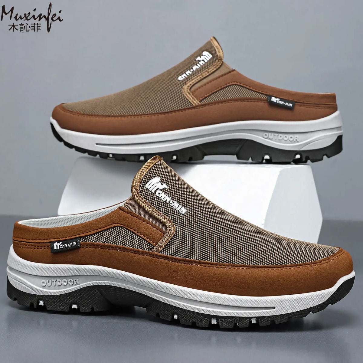 Anselm | Bequeme Slip-On Herrenschuhe mit Fußbett