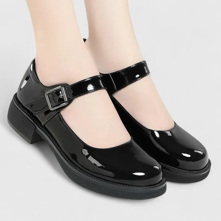 Marei | Riemenschuhe mit dicker Plateausohle
