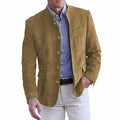 Justus | Klassischer Blazer in Wildlederoptik