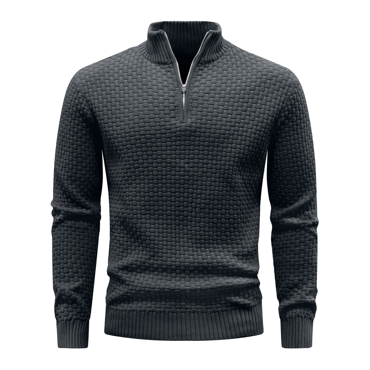 Veit | Herrenpullover aus Waffelstrick