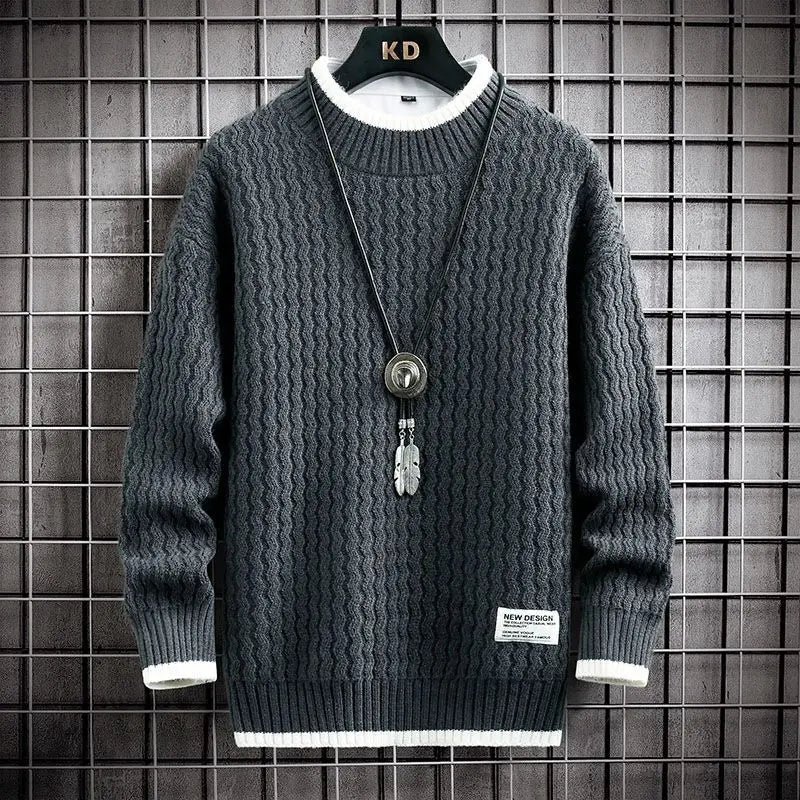 Erich | Klassischer Strickpullover für Herren