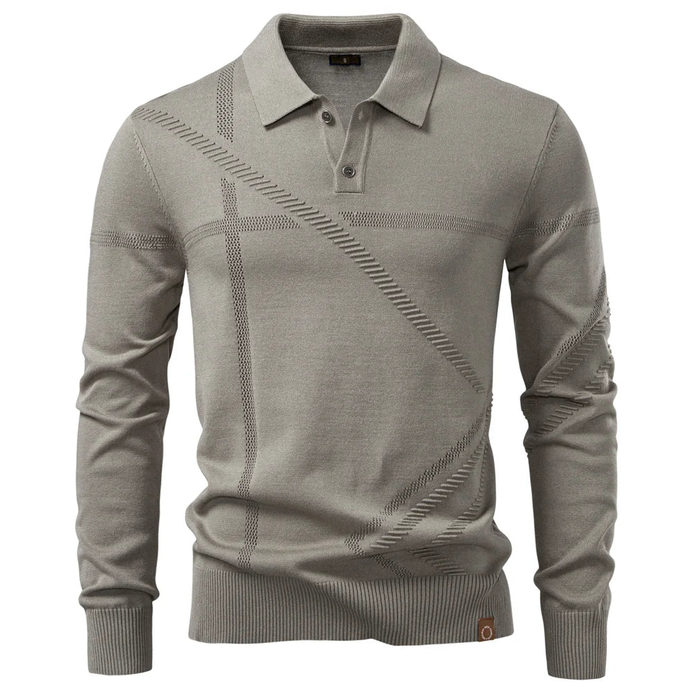 Benno | Lässiges Winter-Poloshirt