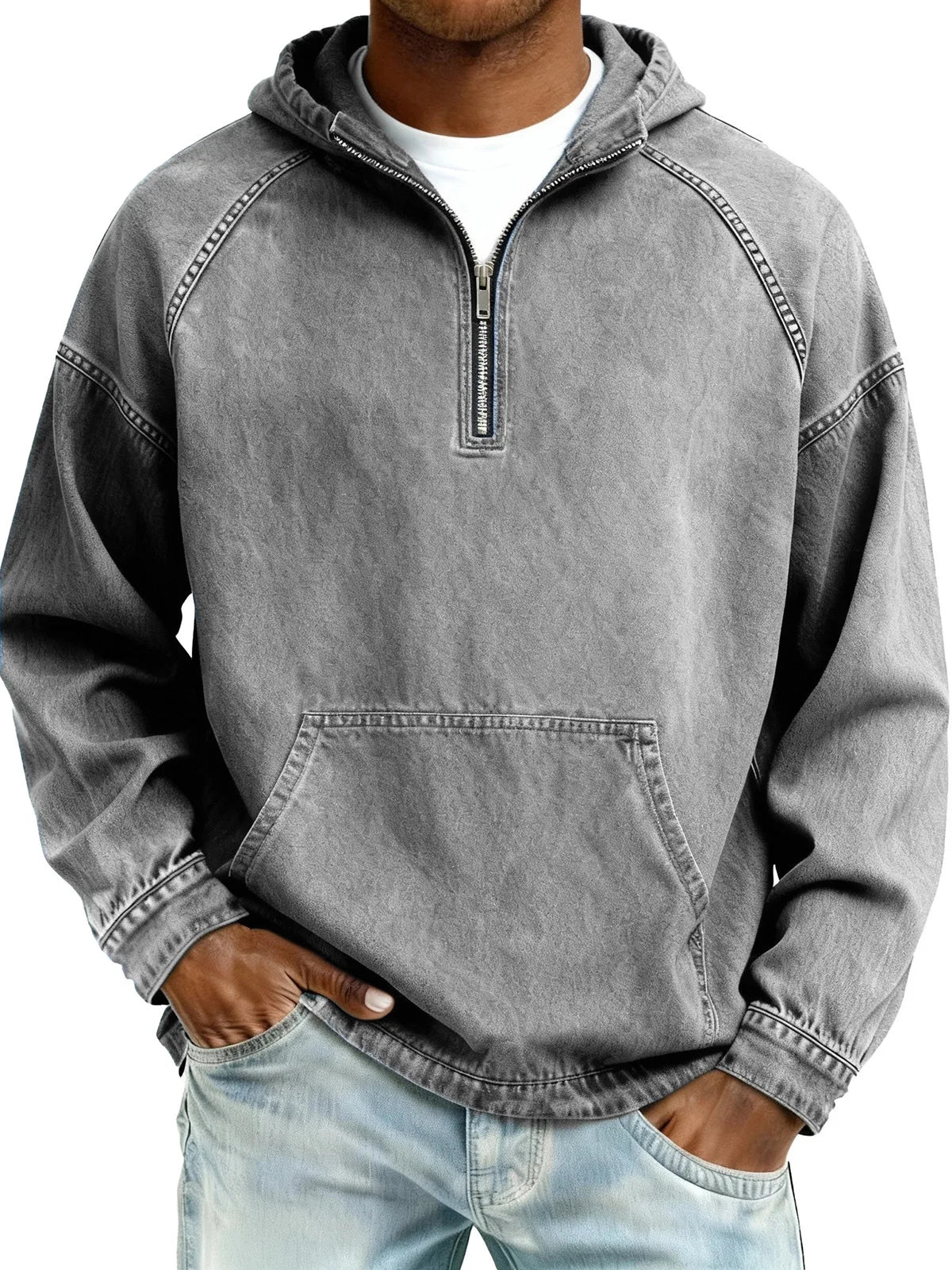 Reiner | Vintage Herren-Hoodie