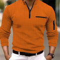Lorenz | Herren-Pullover mit Reißverschluss und Struktur