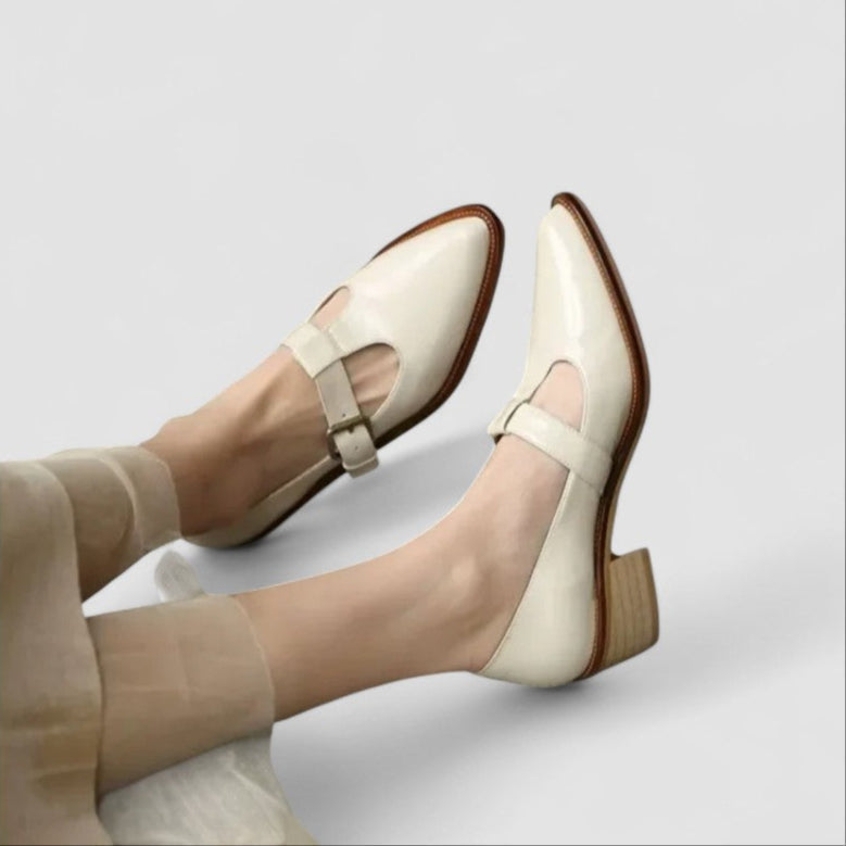 Birgit | Geschlossene Sandalen mit geflochtenem Obermaterial