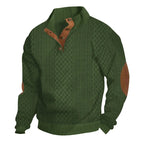 Leopold | Herren-Pullover mit Stehkragen