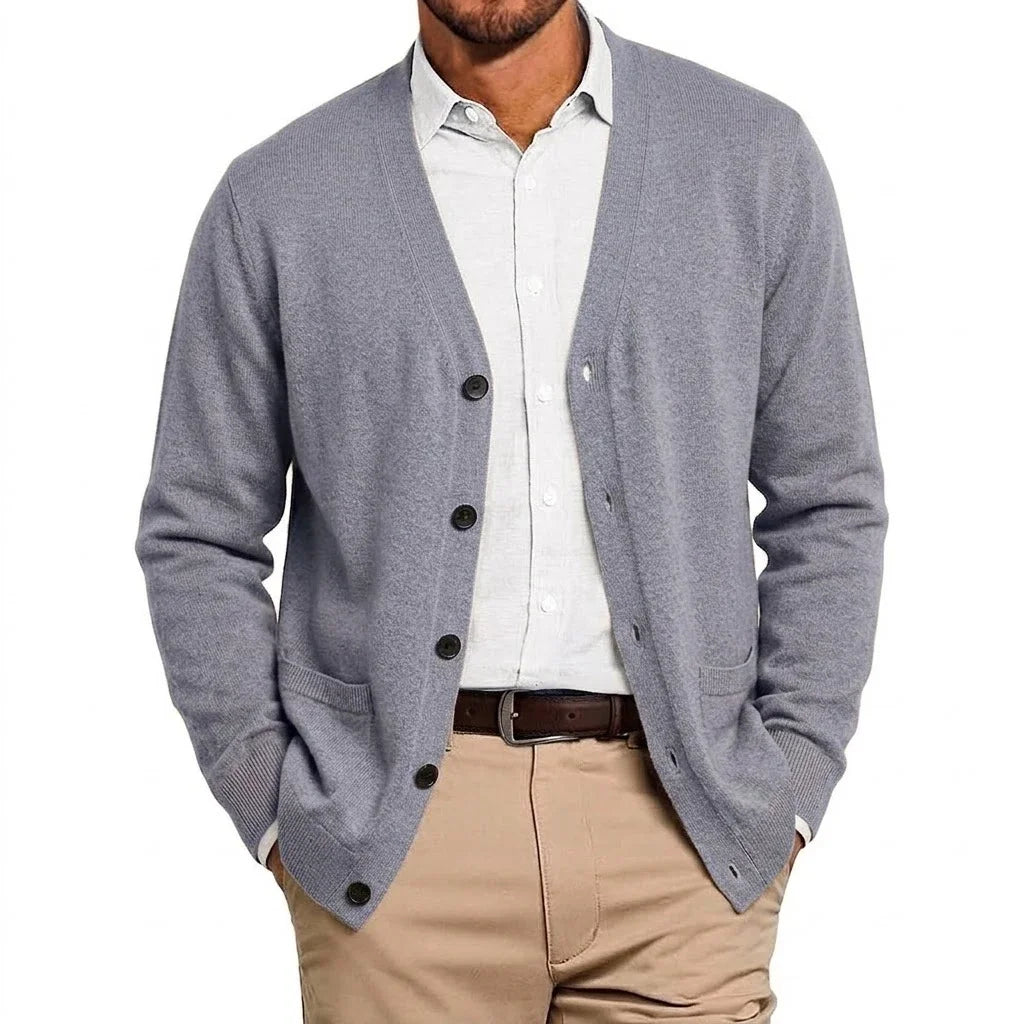 Matthias | Strickblazer mit Stehkragen