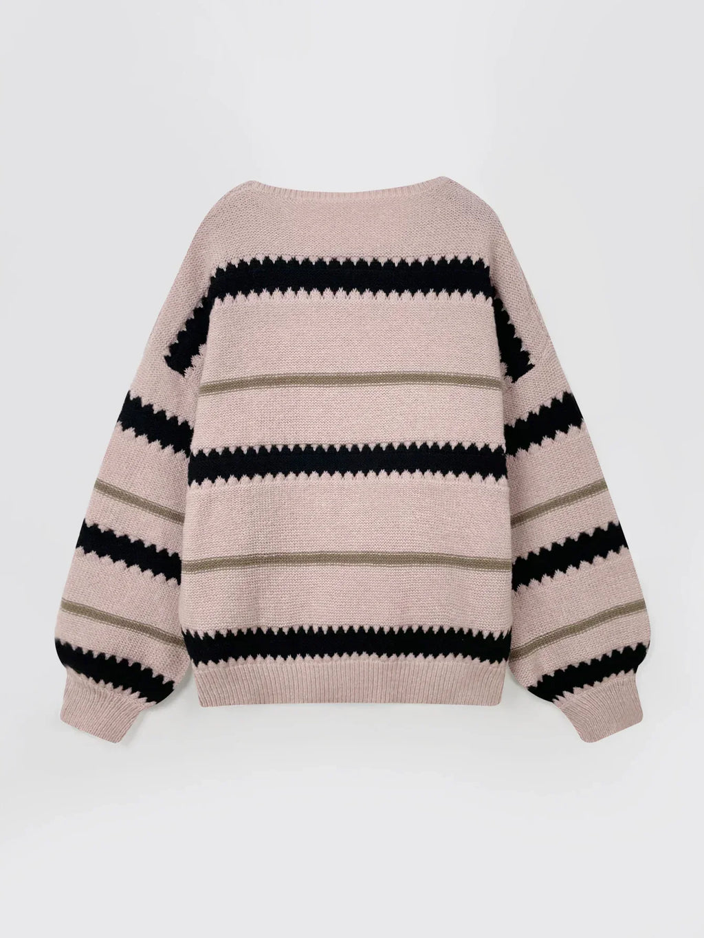 Inga | Gestreifter Pullover mit Rundhalsausschnitt