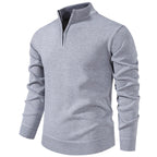 Hugo | Feinstrick-Pullover mit halbem Reißverschluss