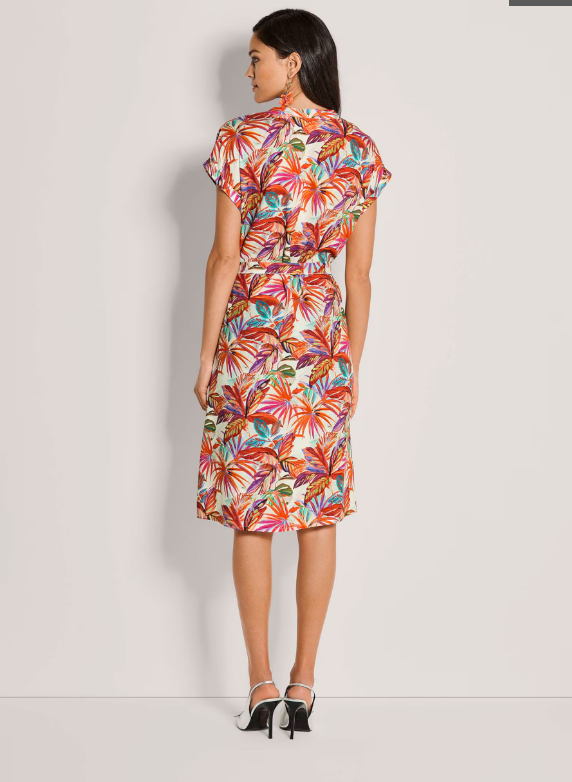 Madeleine | Sommerkleid mit Palmenprint