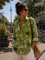 Smilla | Oversized Leinen-Bluse