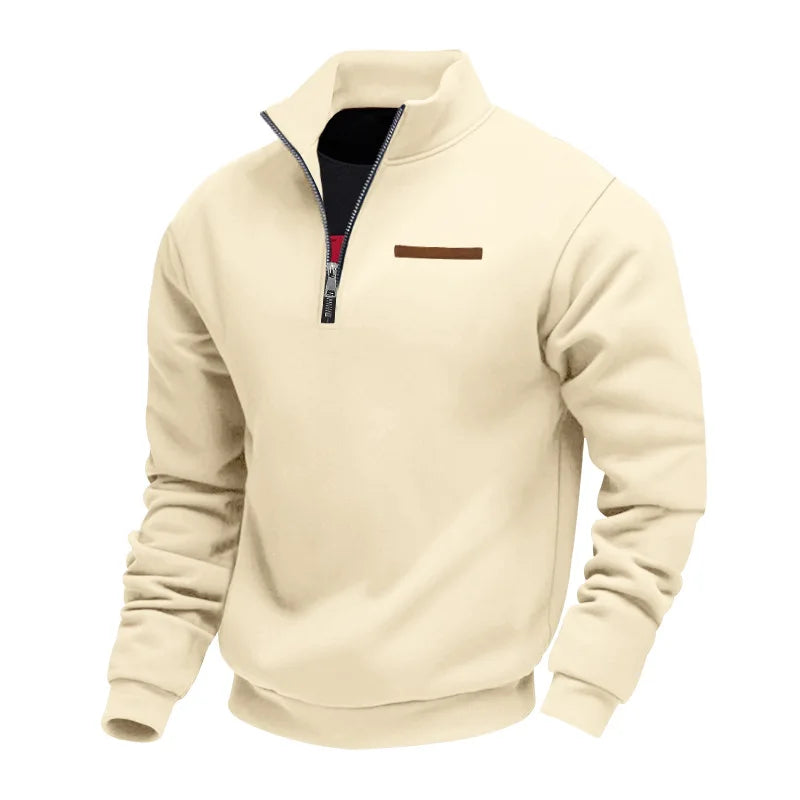 Vinzenz | Lässiges Herren-Fleece-Sweatshirt