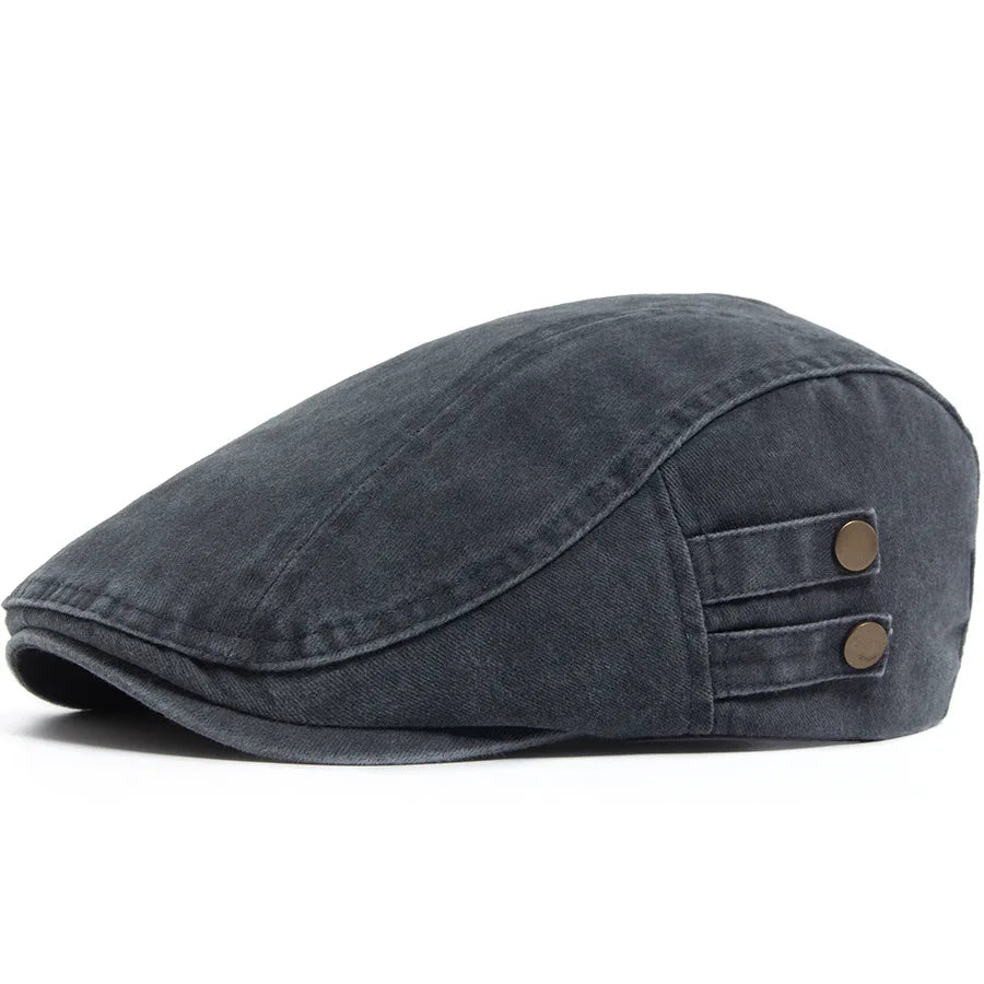 Heiko | Vintage-Cap mit gebogenem Schirm