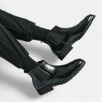 Leon | Stilvolle Chelsea-Stiefel aus Kunstleder