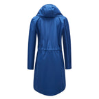 Lise-Sophie | Lange Jacke mit Kapuze und wasserabweisendem Stoff