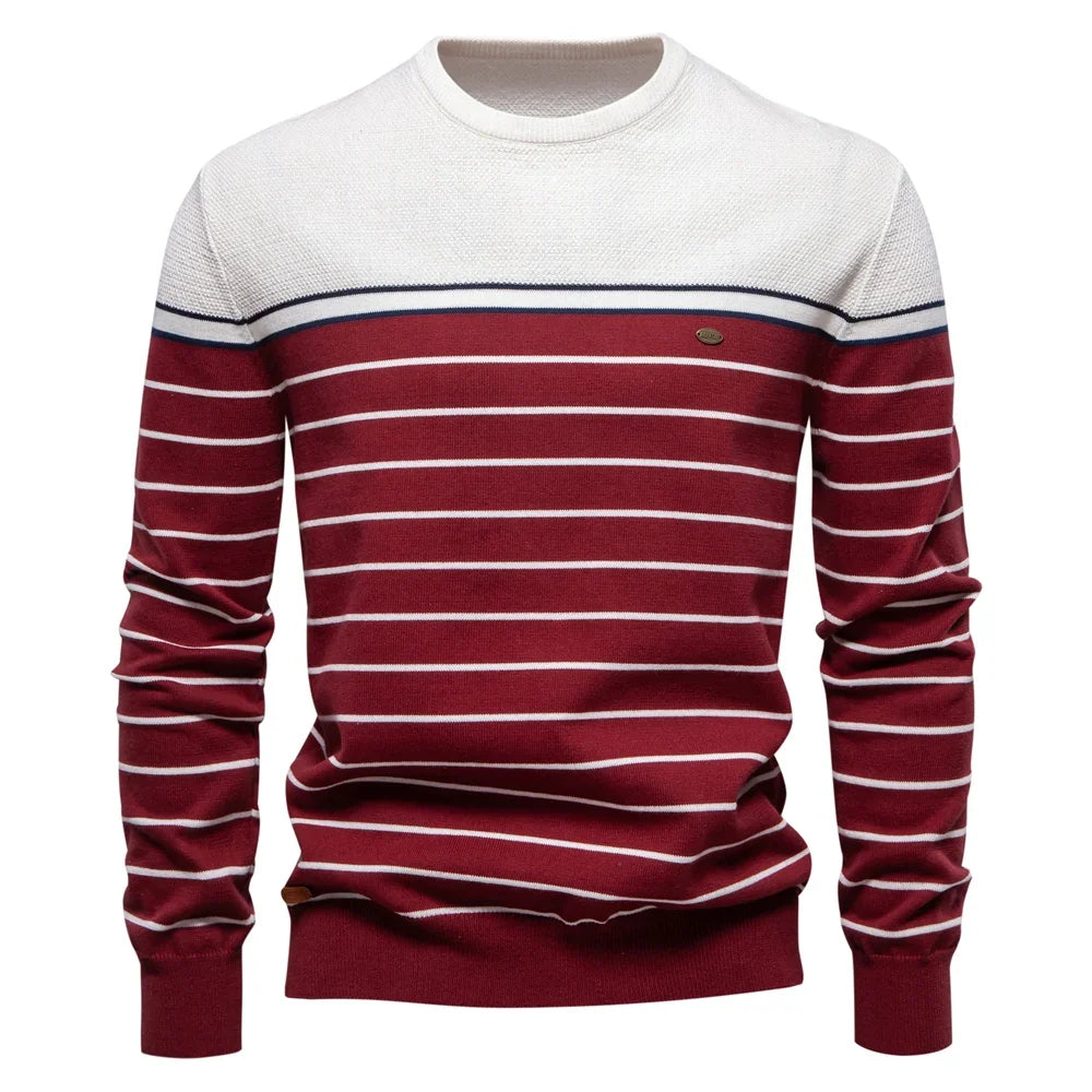 Ludger | Edler Herrenpullover aus Baumwolle