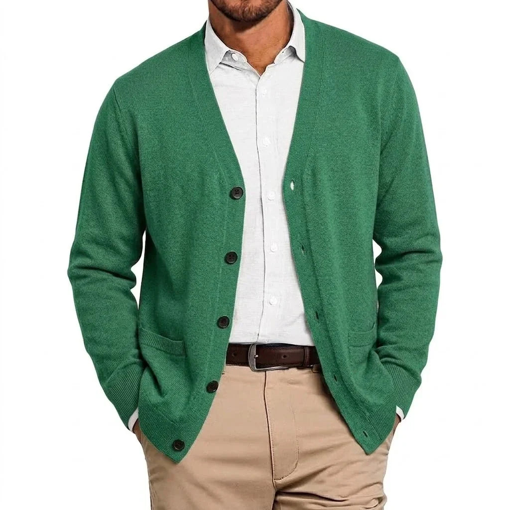 Matthias | Strickblazer mit Stehkragen