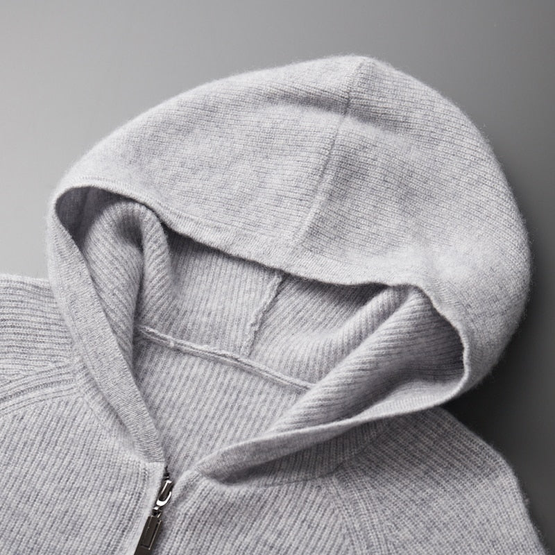 Lasse | Kapuzenpullover mit durchgehendem Reißverschluss