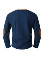Frank | Henley-Pullover mit Waffelstruktur