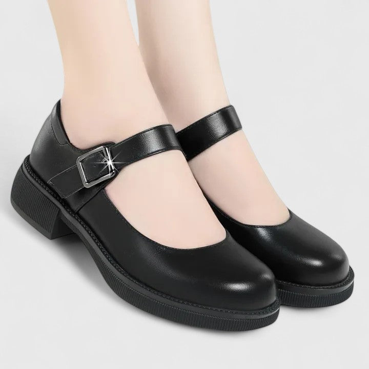 Marei | Riemenschuhe mit dicker Plateausohle