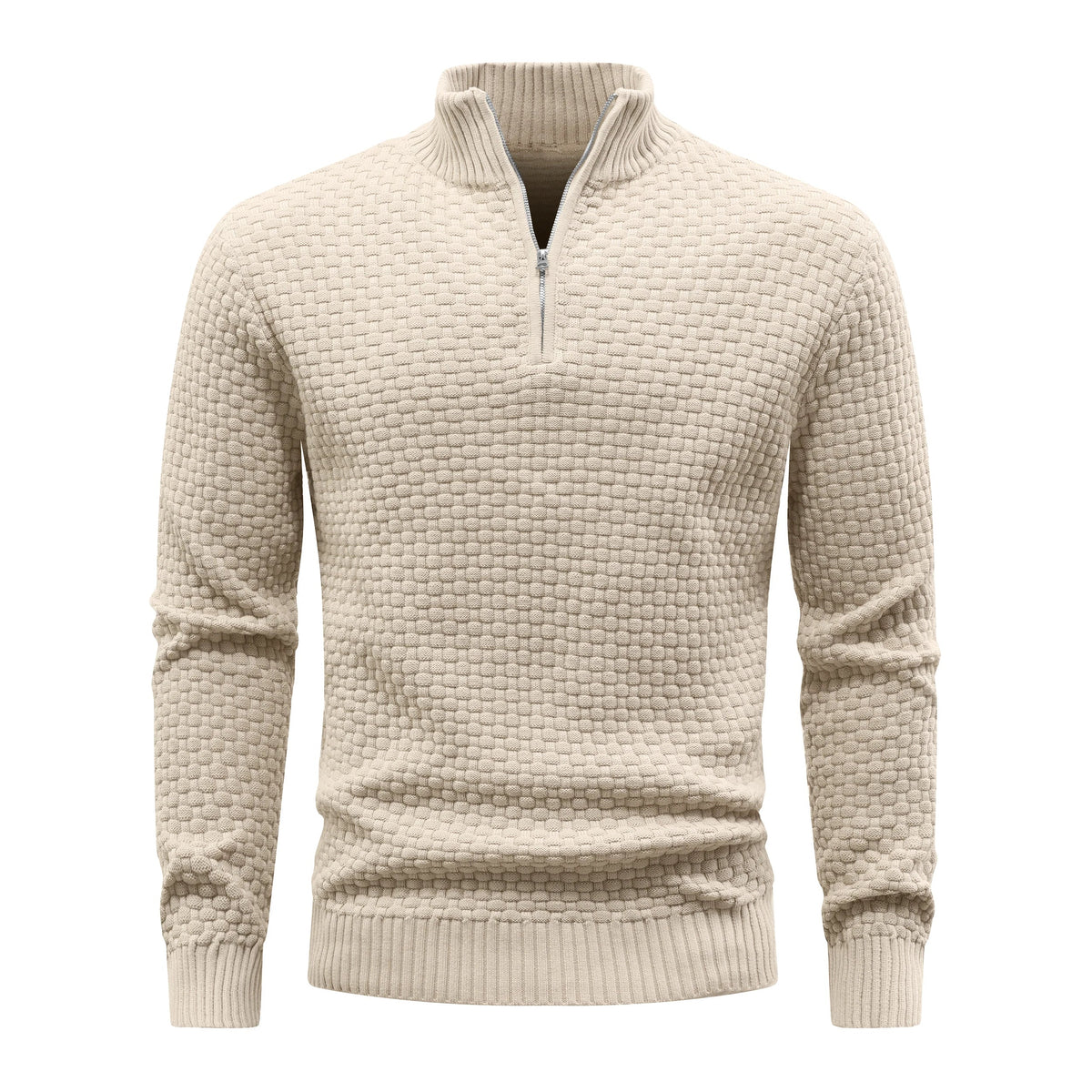 Veit | Herrenpullover aus Waffelstrick