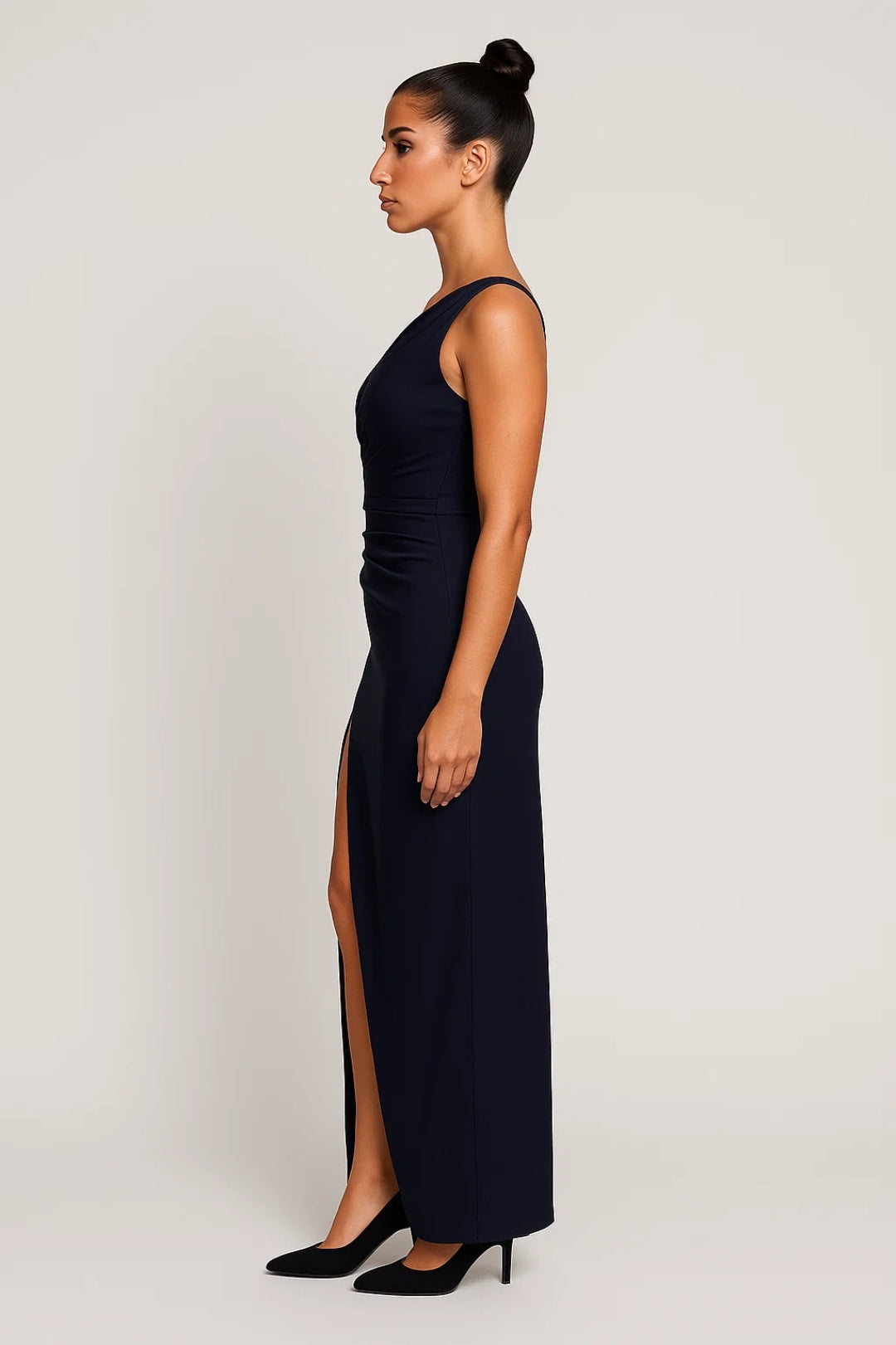 Valentina | Maxikleid mit hohem Beinschlitz