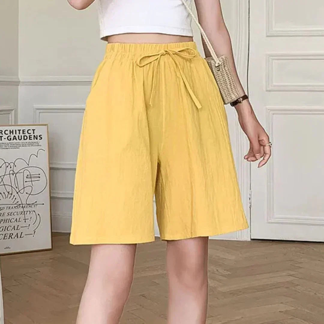 Greta | Weite Leinenhose