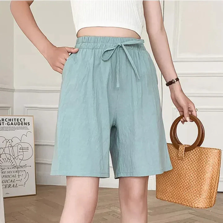 Greta | Weite Leinenhose