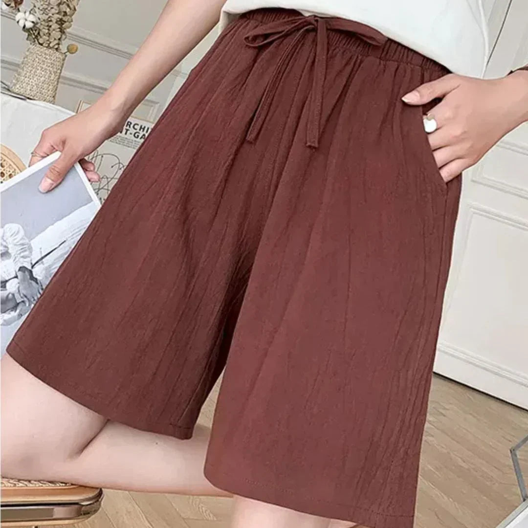 Greta | Weite Leinenhose