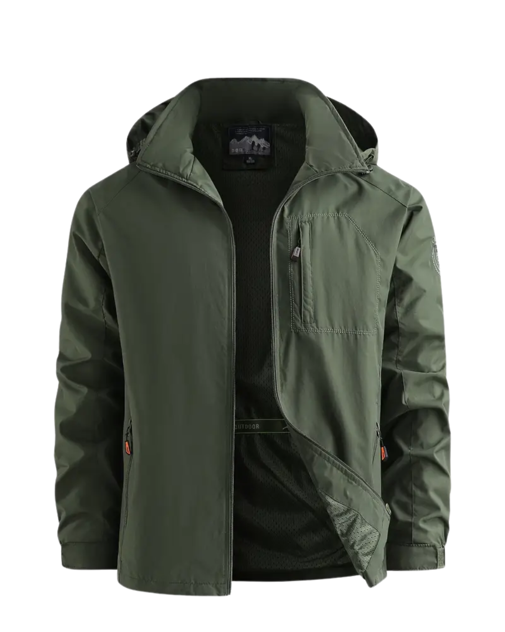 Gregor | Leichte Herbstjacke mit versteckter Kapuze