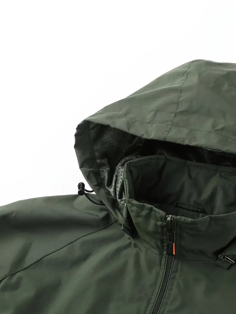 Gregor | Leichte Herbstjacke mit versteckter Kapuze