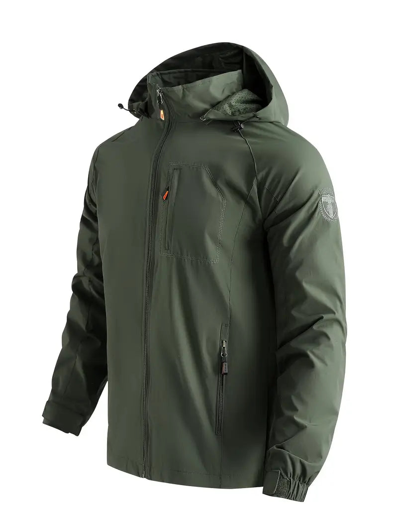 Gregor | Leichte Herbstjacke mit versteckter Kapuze