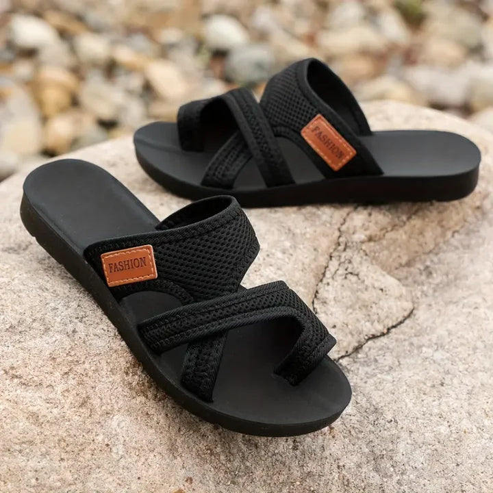 Caroline | Orthopädische Sandale mit Hallux-Valgus-Unterstützung