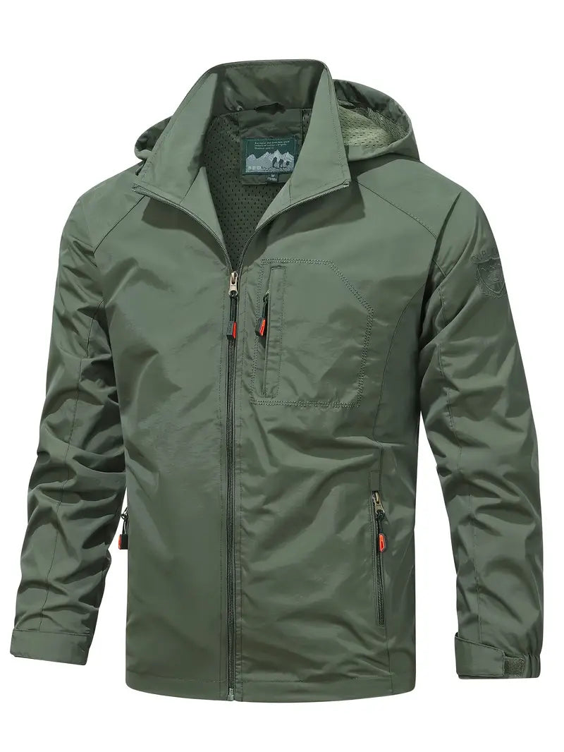Gregor | Leichte Herbstjacke mit versteckter Kapuze