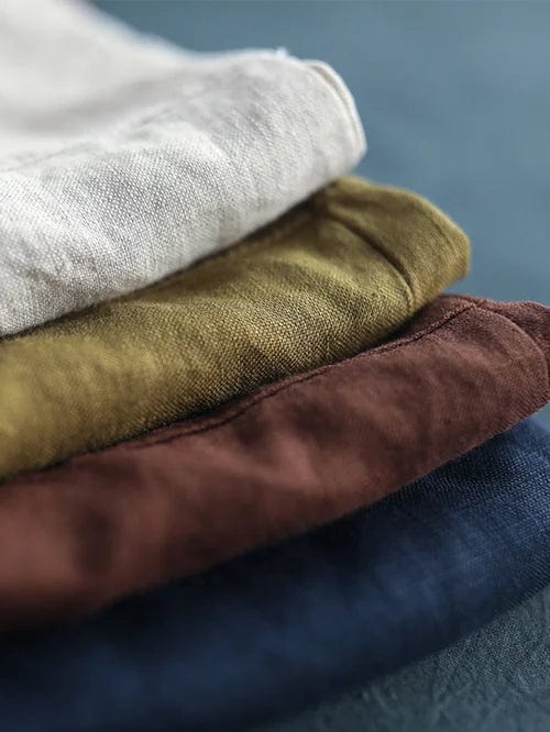 Vega | Oversized Leinen-Bluse