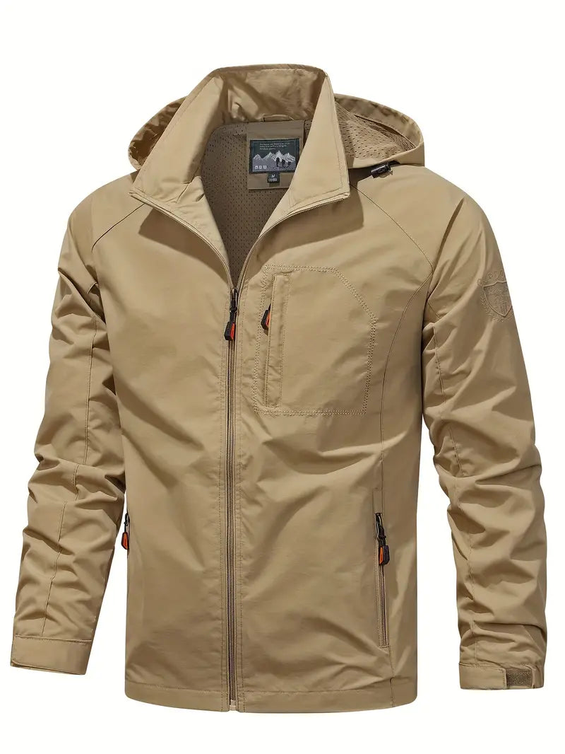 Gregor | Leichte Herbstjacke mit versteckter Kapuze