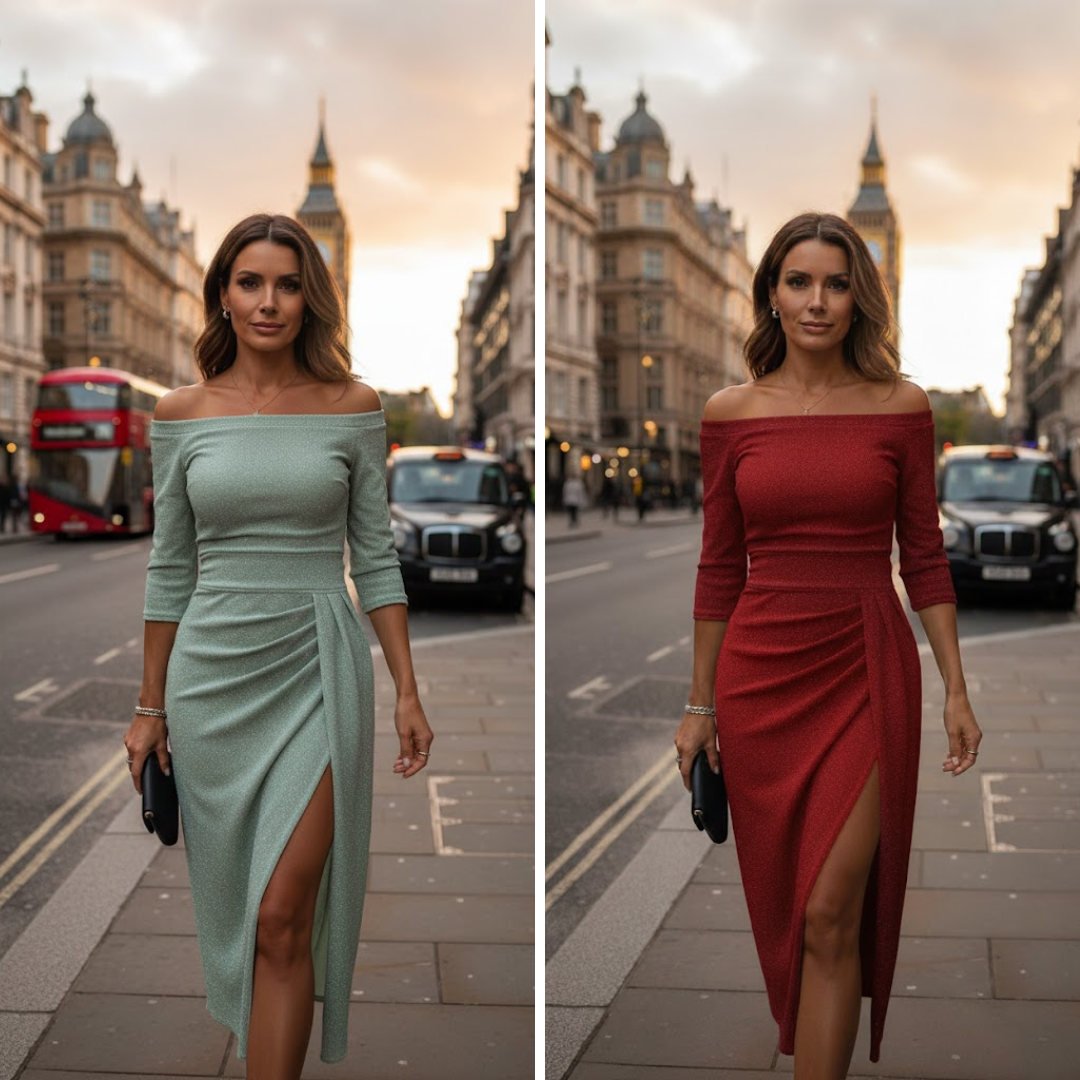 Lily | Chices Maxikleid mit Neckholder