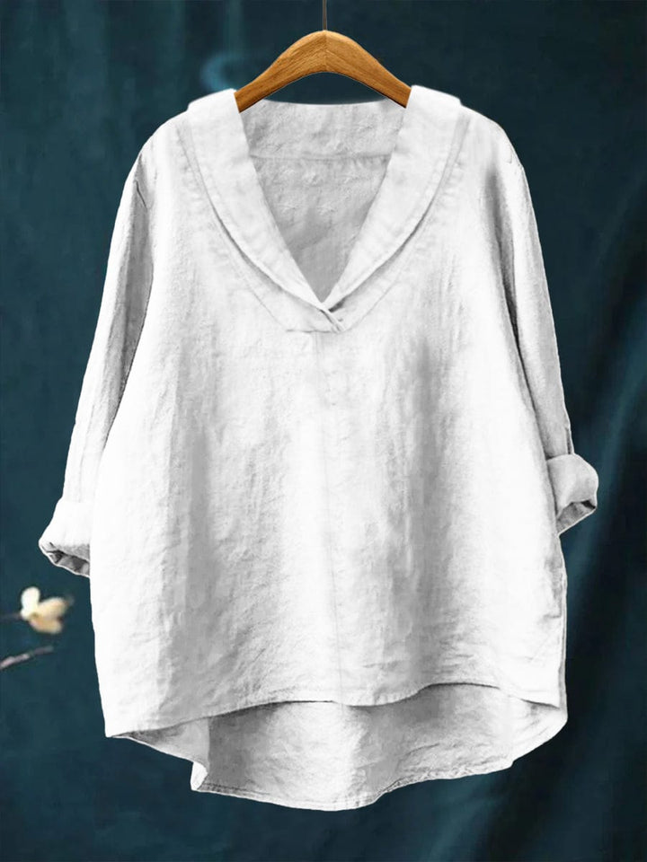 Annika | Oversized Leinen-Bluse