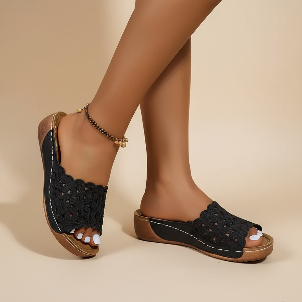 Delilah | Ergonomische Sandale mit weichem Fußbett