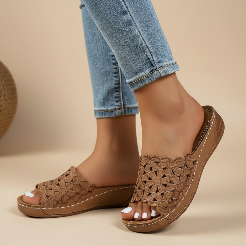 Delilah | Ergonomische Sandale mit weichem Fußbett