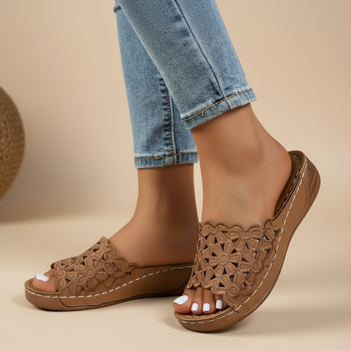 Delilah | Ergonomische Sandale mit weichem Fußbett