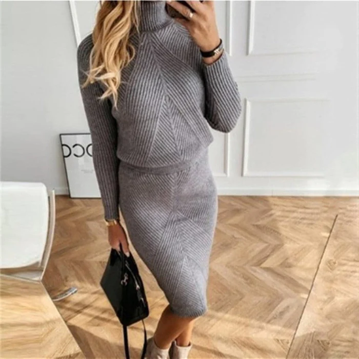 Astrid | Strickkleid aus weichem Strick