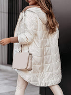 Hanne-Rose | Gesteppte Winterjacke mit Kapuze