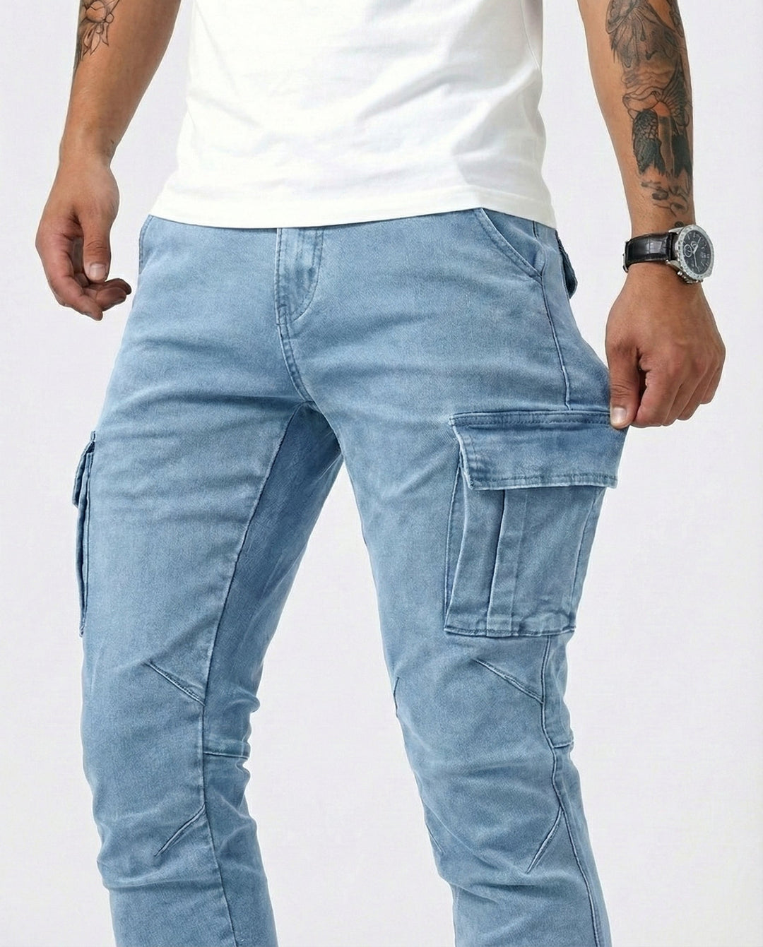Dario | Bequeme Stretch Cargo-Hose für jeden Tag