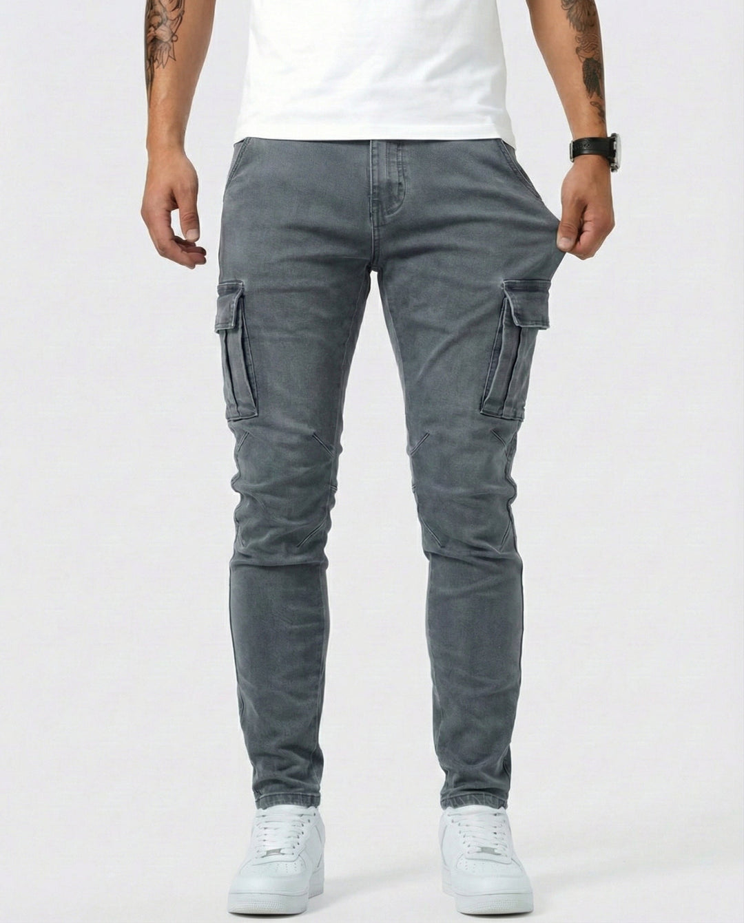 Dario | Bequeme Stretch Cargo-Hose für jeden Tag