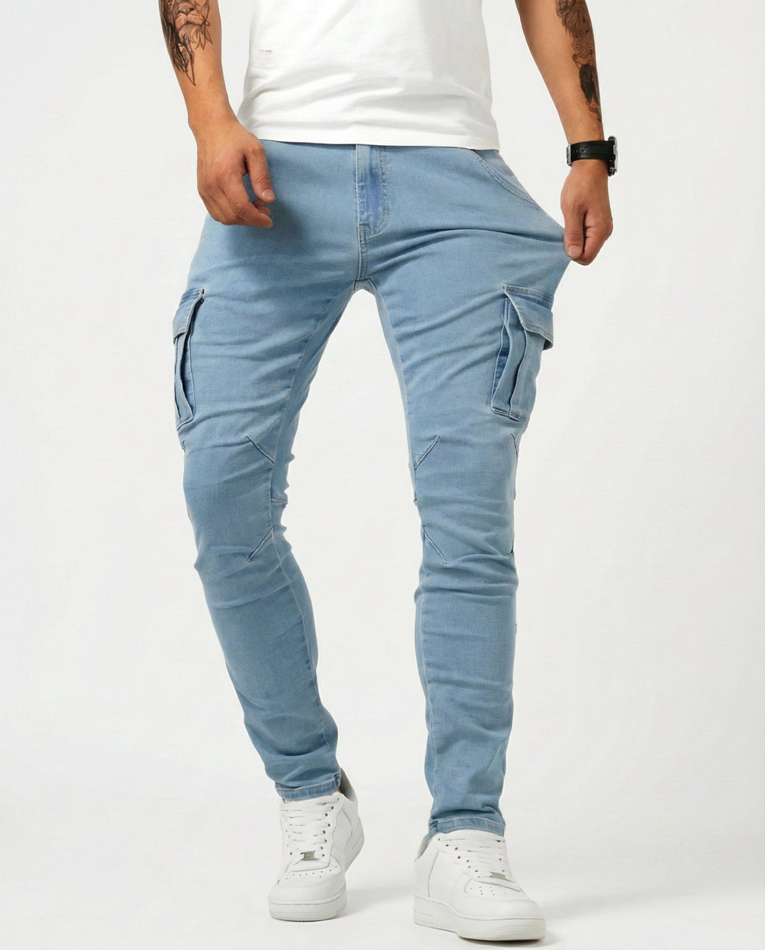 Dario | Bequeme Stretch Cargo-Hose für jeden Tag