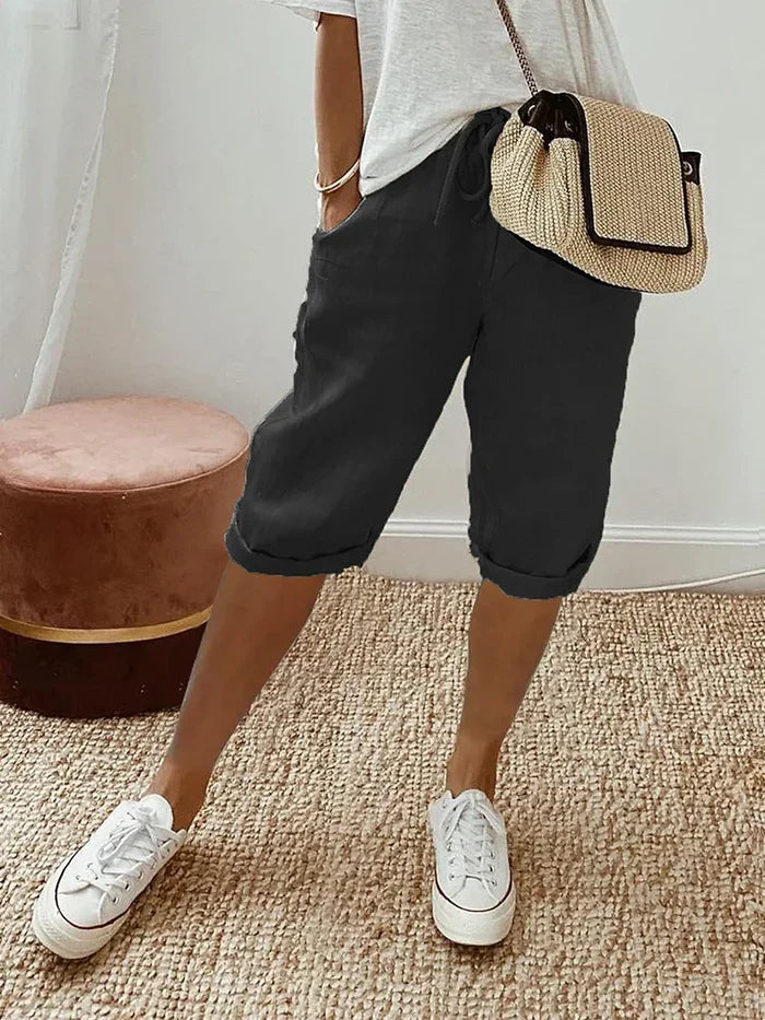 Liv | Sommer-Shorts aus Leinen-Mix (1+1 GRATIS)