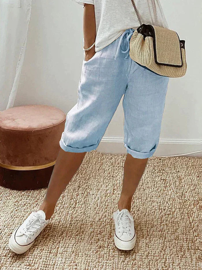 Liv | Sommer-Shorts aus Leinen-Mix (1+1 GRATIS)