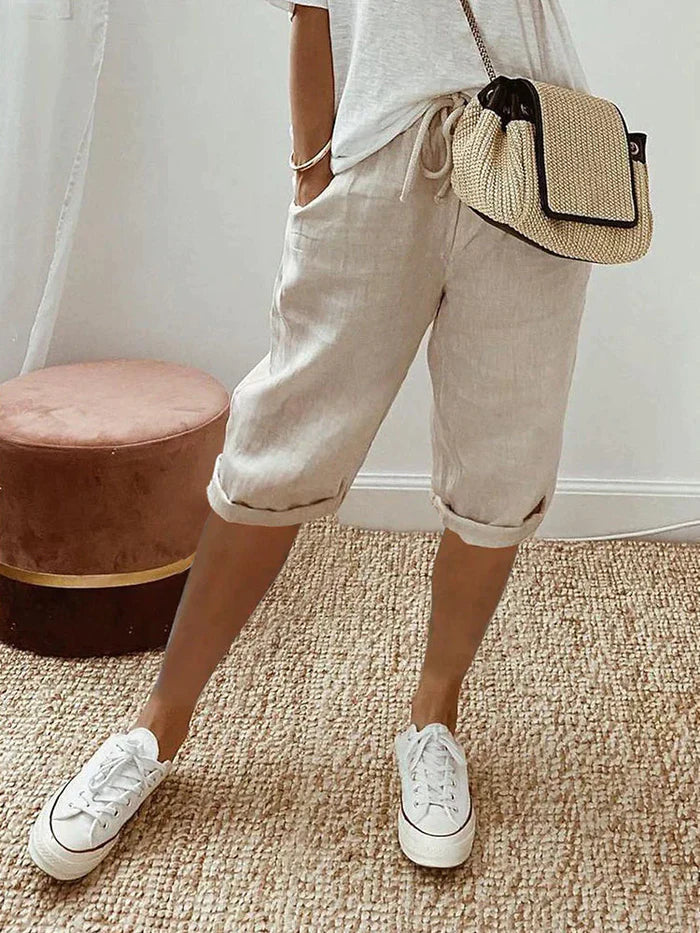 Liv | Sommer-Shorts aus Leinen-Mix (1+1 GRATIS)